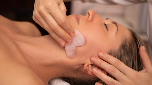 gua sha background image